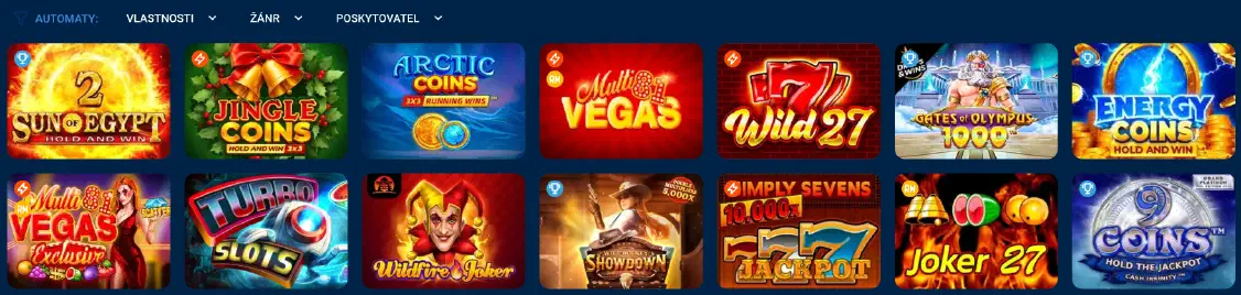 Automaty Mostbet